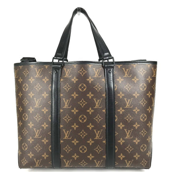 Louis Vuitton Monogram Macassar Weekend Tote Pm M45734
