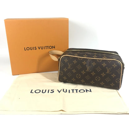 Louis Vuitton M44494 Monogram Dopp Kit Clutch Bag/Pouch/Second Bag In Canvas