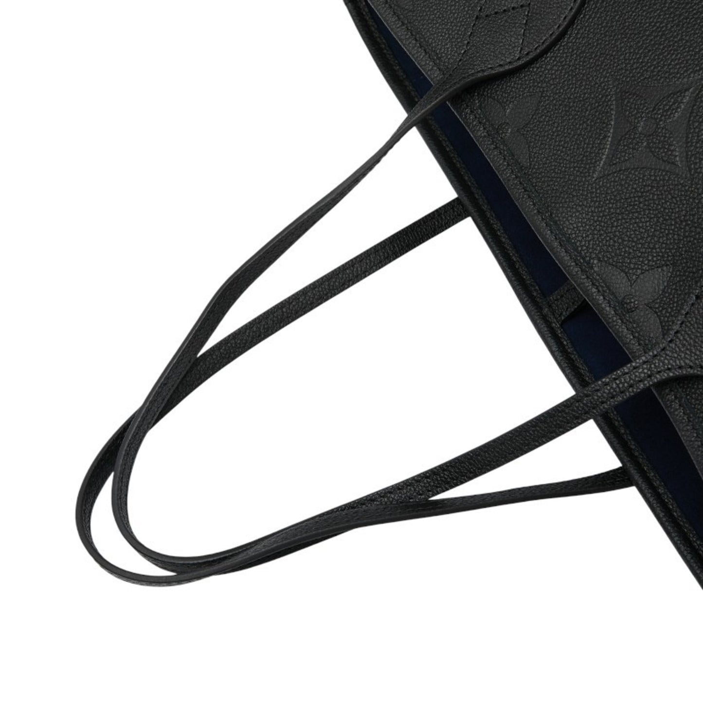 Louis Vuitton Monogram Empreinte Neverfull Mm Tote Bag/Shoulder Bag M45685 Noir Black Leather