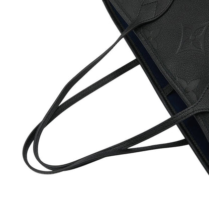 Louis Vuitton Monogram Empreinte Neverfull Mm Tote Bag/Shoulder Bag M45685 Noir Black Leather