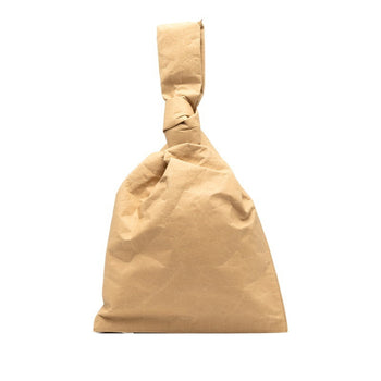 Bottega Veneta Twist Handbag In Beige Leather