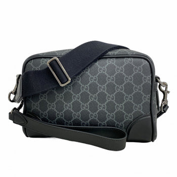 Gucci Gg Supreme Shoulder Bag 821155 Black