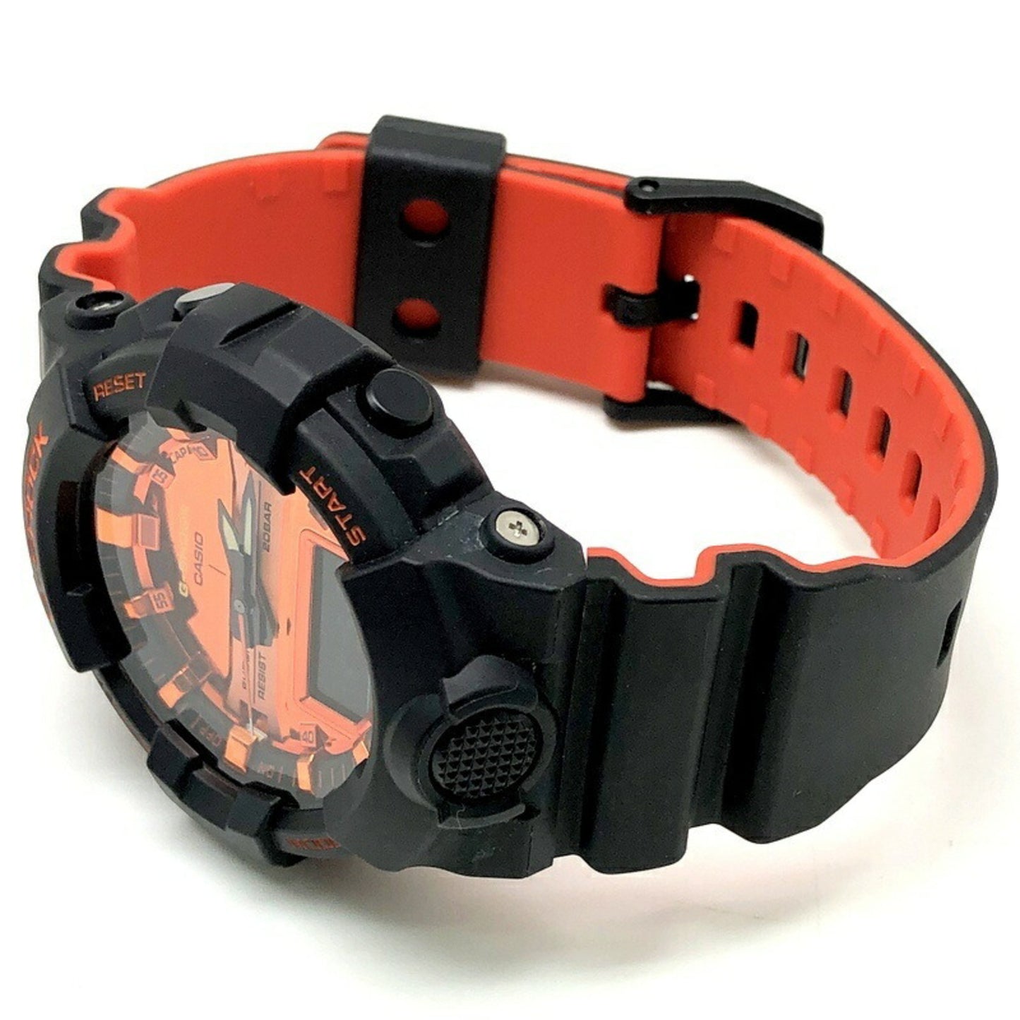 G-Shock Casio Ga-800Br-1A Bright Orange Analog-Digital Mid-Size Model