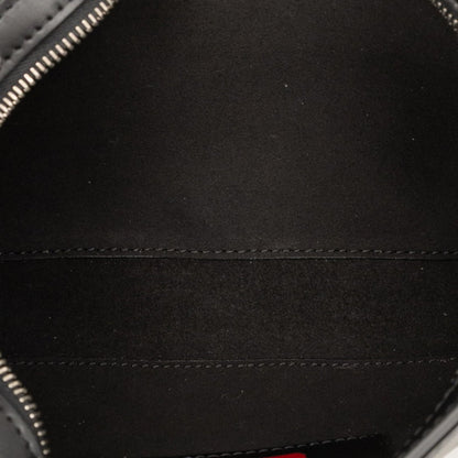 Valentino Vltn Logo Shoulder Bag In Black