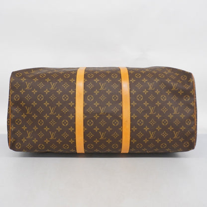 Louis Vuitton Monogram Keepall Bandouliere 60 Boston Bag M41422 Brown