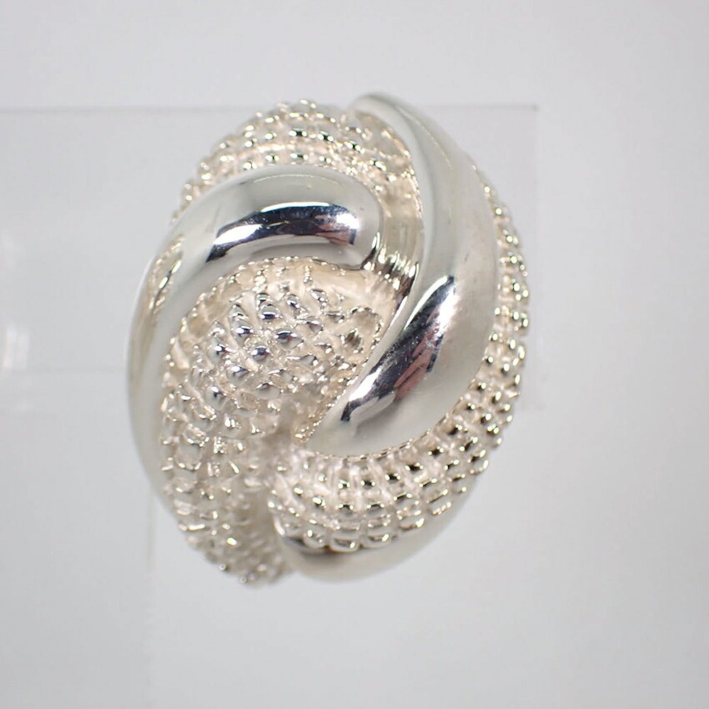 Tiffany 925 Twisted Rope Earrings