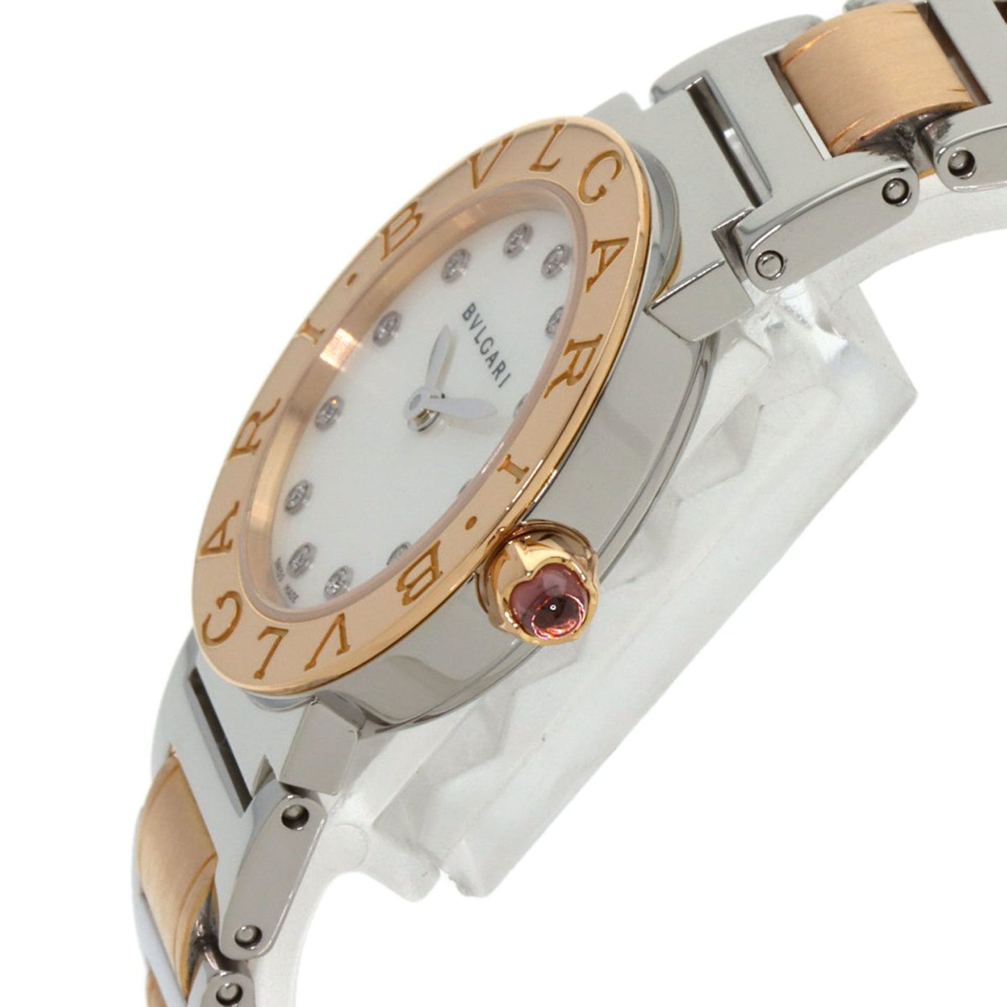 BVLGARI BBLP26SG Watch Stainless Steel/SSx18KPG/18KPG