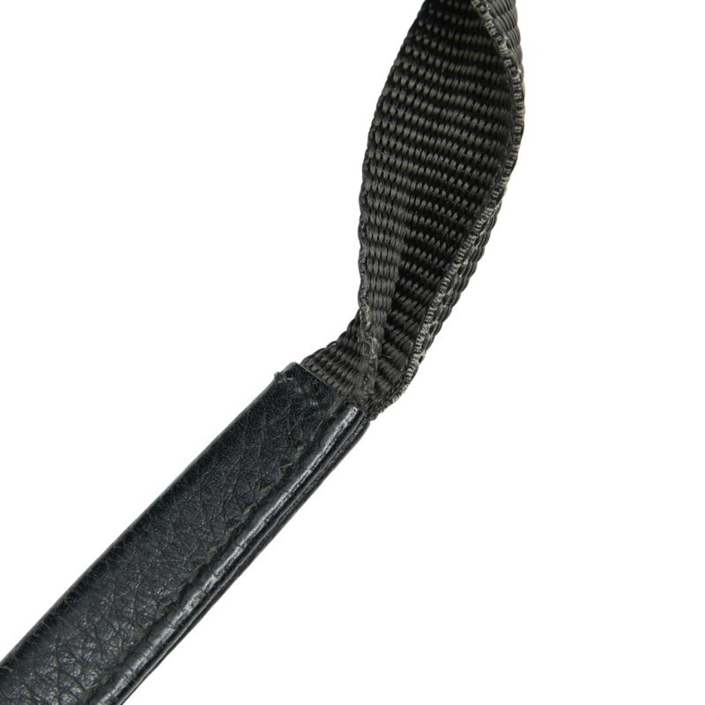 Gucci Gg Canvas Business Bag Handbag 282529 Gray Black Leather