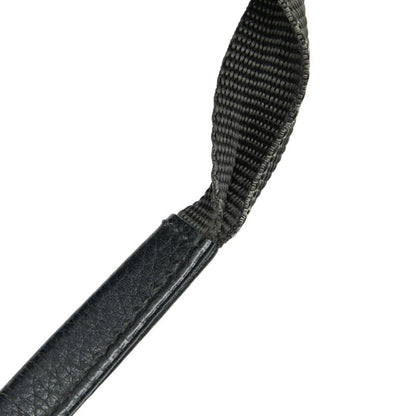 Gucci Gg Canvas Business Bag Handbag 282529 Gray Black Leather