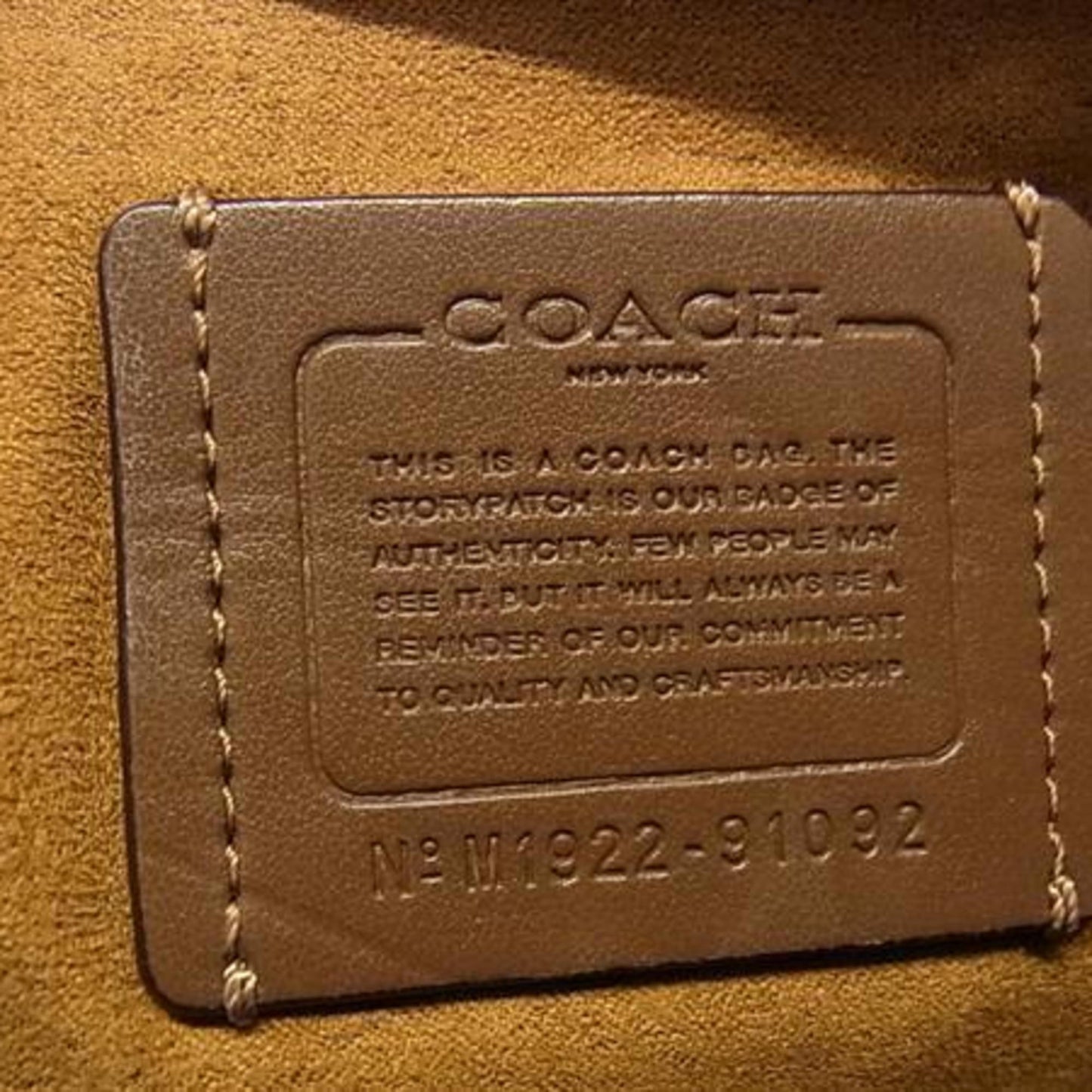 Coach Jade Patchwork Handbag 91092