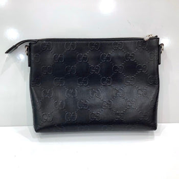 Gucci Gg Embossed Medium Black Clutch Bag Gucci 696009.520981 Ja-24361
