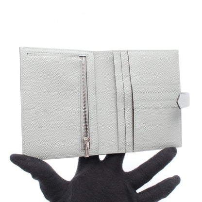 Hermes Herms Bearn Compact Bi-Fold Wallet Leather Epsom