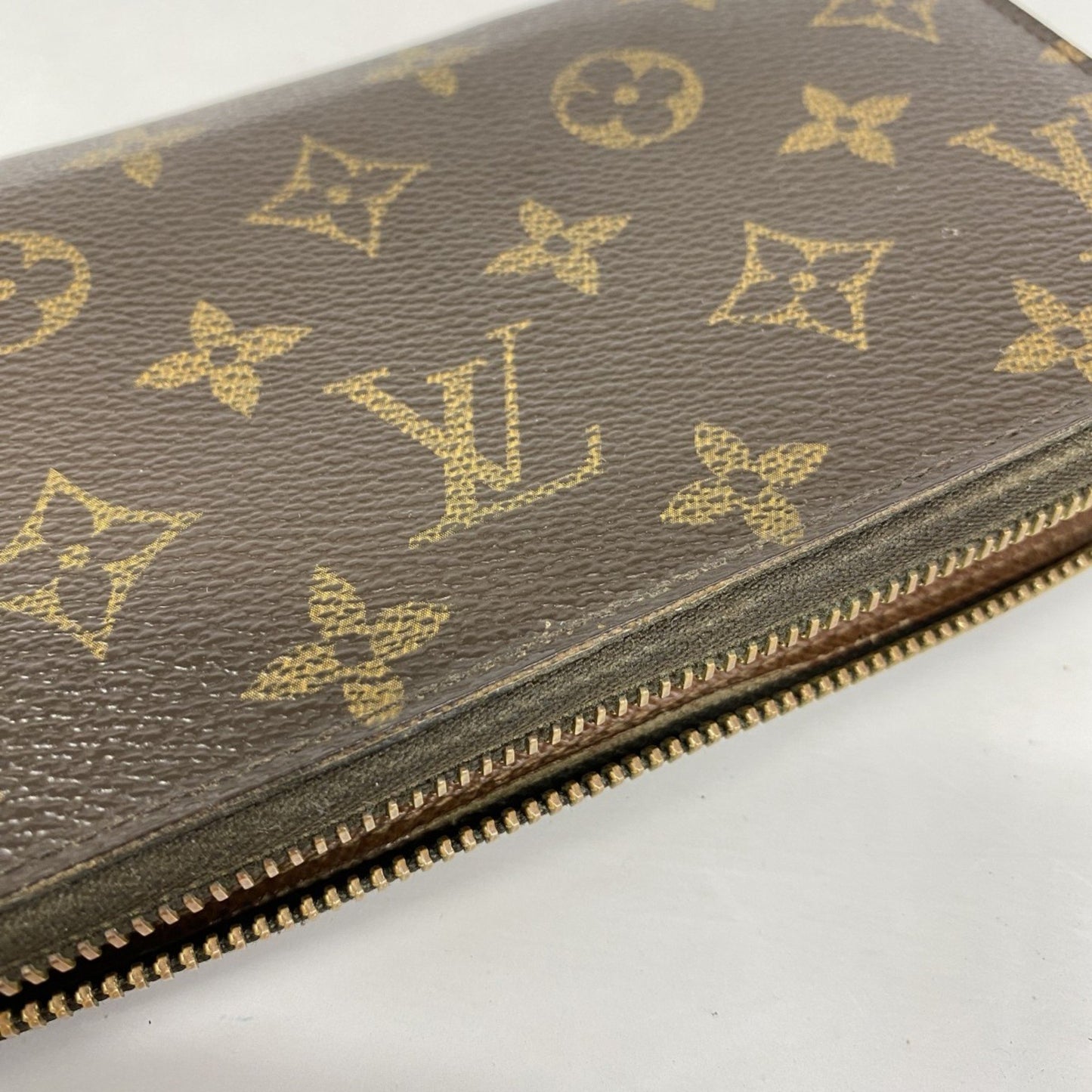 Louis Vuitton Monogram Zippy Wallet M60017 Brown