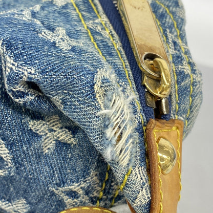 Louis Vuitton Monogram Denim Baggy Gm M95048 Blue