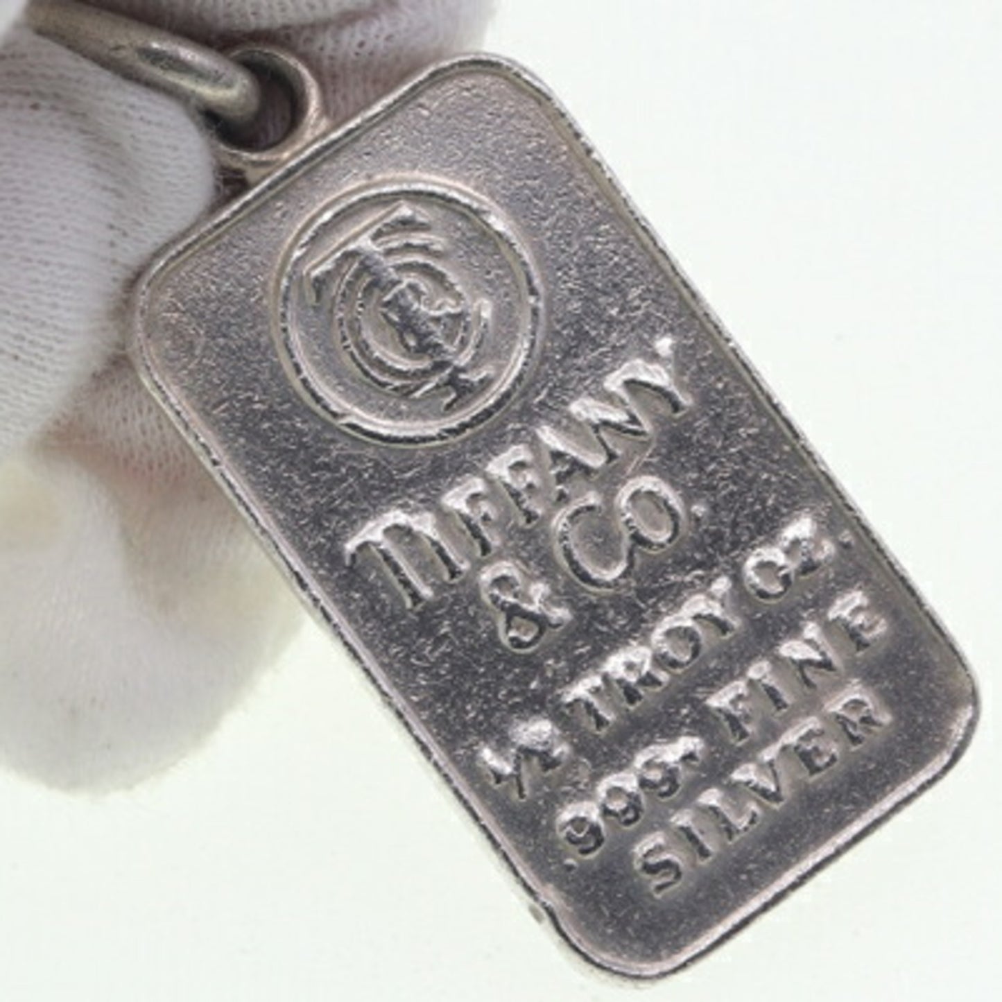 Tiffany Key Ring Ingot Shackle Sv Sterling Silver 925 Keychain Bag Charm
