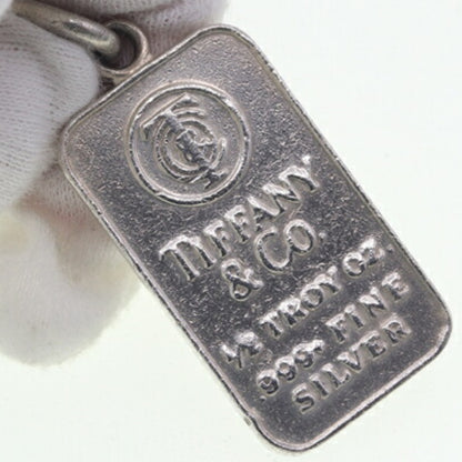 Tiffany Key Ring Ingot Shackle Sv Sterling Silver 925 Keychain Bag Charm