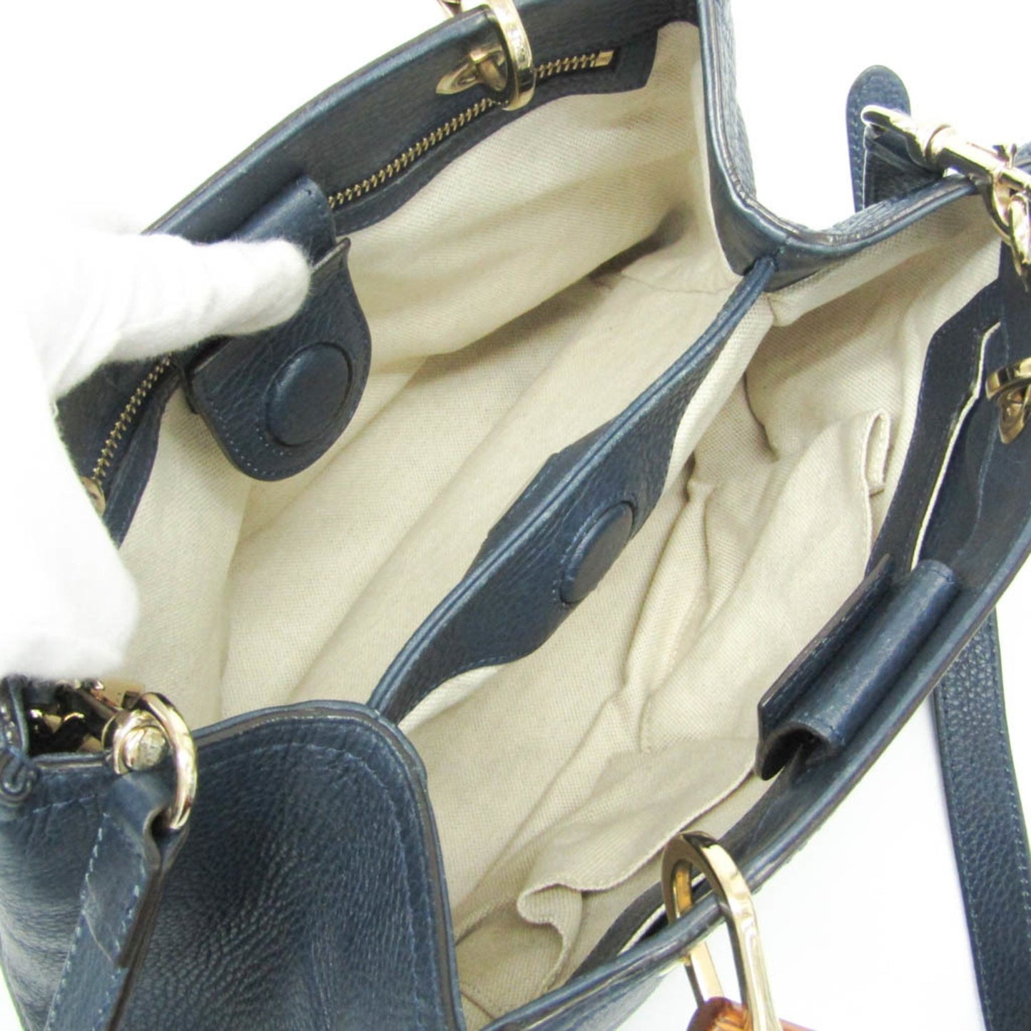 Gucci Bamboo Shopper Small 336032 Women'S Leather