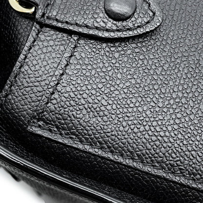 Valextra Handbag Babila Mini Leather Wbbb0031028Loc99Nn Shoulder Bag Black