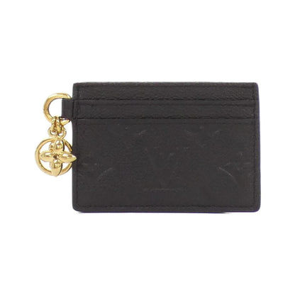 Louis Vuitton Monogram Empreinte Porte Carte Lv Charm M82132 Business Card Holder Case