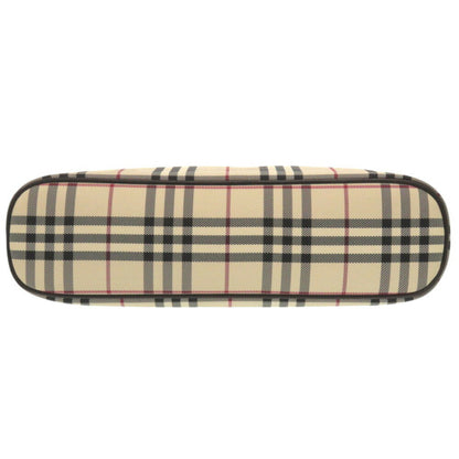 Burberry Nova Check Canvas Leather Beige Handbag 2010Burberry