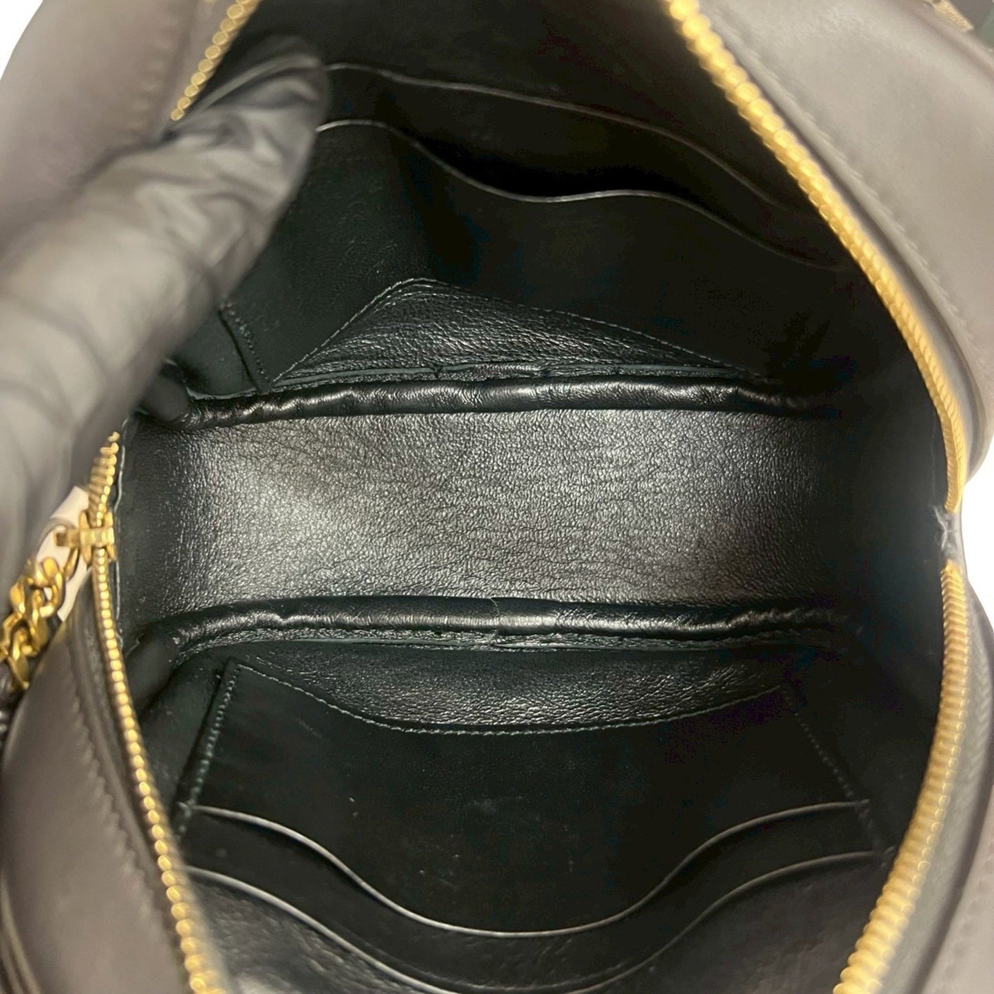 Yves Saint Laurent Saint Laurent Paris Ysl Logo Tassel Leather Mini Shoulder Bag/Pochette In Brown