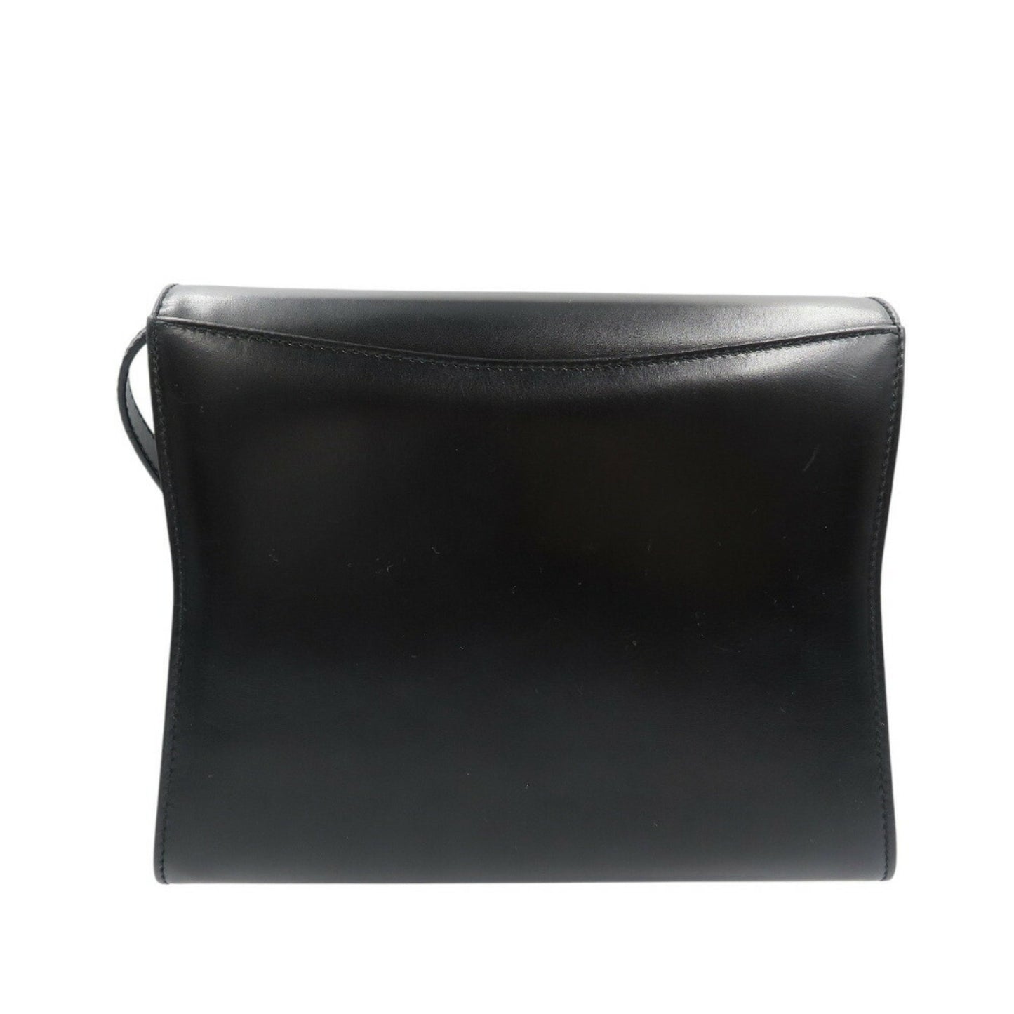 Salvatore Ferragamo L21 5714 Leather Black Shoulder Bag 0524Salvatore