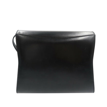 Salvatore Ferragamo L21 5714 Leather Black Shoulder Bag 0524Salvatore