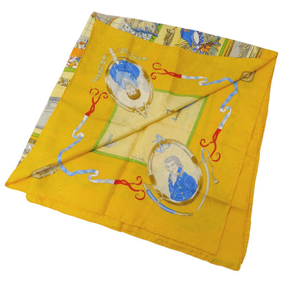 Herms Hermes Women'S Carr 90 "Le Geographe" Scarf