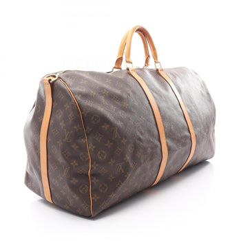 Louis Vuitton Keepall Bandouliere 60 Monogram Boston Bag In Coated Canvas And Leather