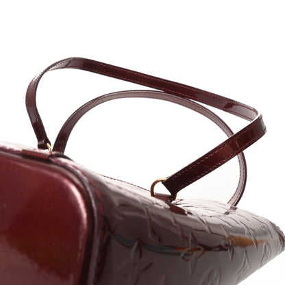 Louis Vuitton Monogram Vernis Avalon Mm Rouge Fauvist M91744 Women'S Handbag