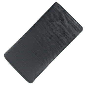 Louis Vuitton Bi-Fold Long Wallet Epi Portefeuille Brazza M60622 Noir Black