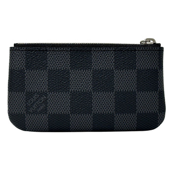 Louis Vuitton Damier Graphite Canvas Pochette Cle (Black/Grey) N60155