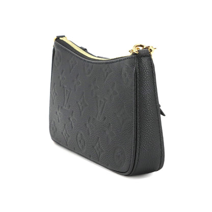 Louis Vuitton Monogram Empreinte Easy Pouch 2-Way Shoulder Bag In Leather Noir (M80349)