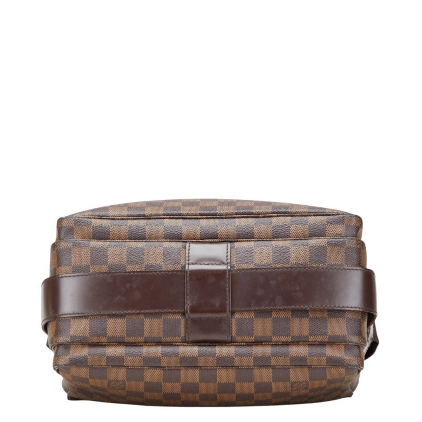 Louis Vuitton Damier Naviglio Shoulder Bag N45255 Brown Leather