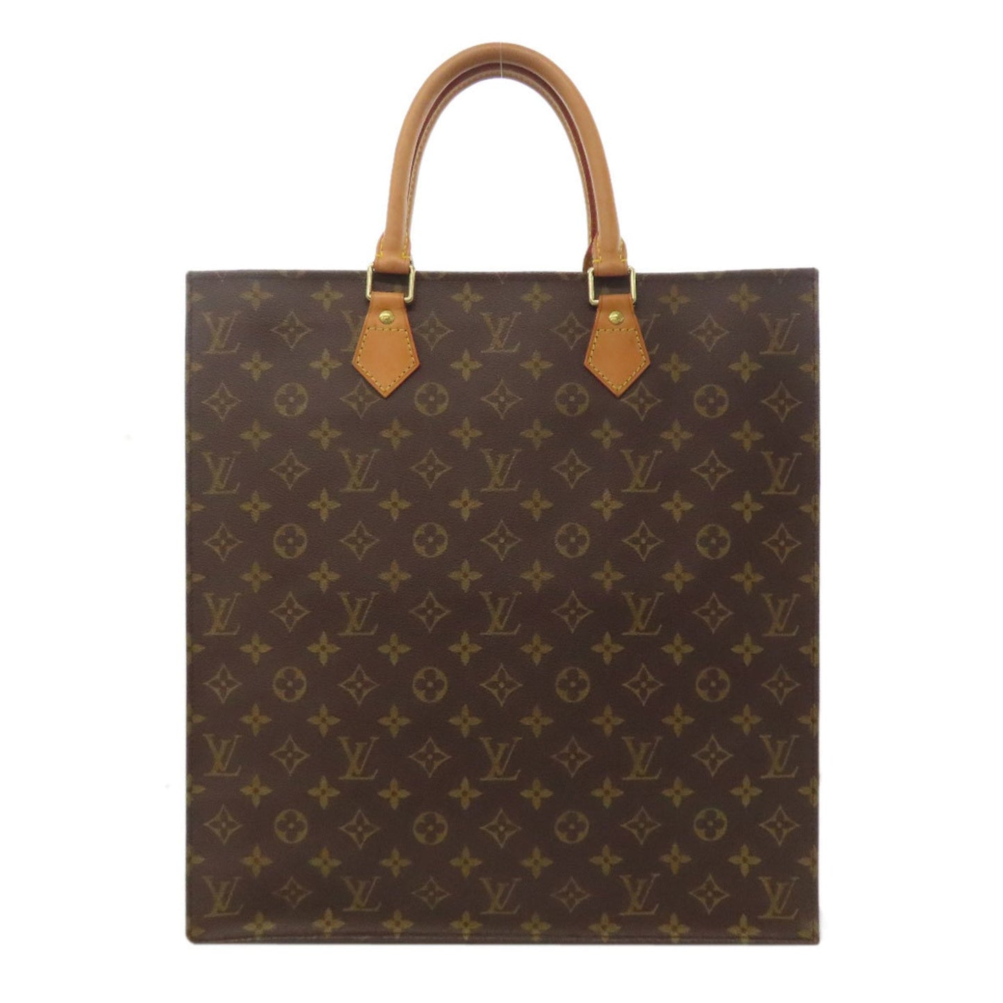 Louis Vuitton M51140 Sac Plat Tote Bag Monogram Canvas