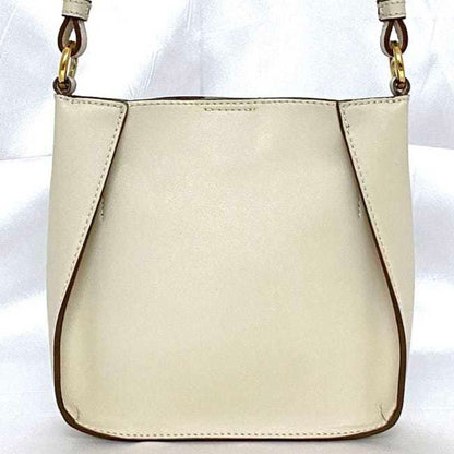 Stella Mccartney Shoulder Bag Cream White 700084 W8542 Ec-19939 Leather Canvas Stella Mccartney