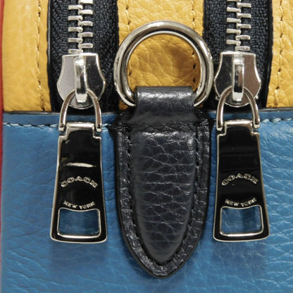 Coach Shoulder Bag Jess Crossbody Embossed Multi Color Block Unused Horse