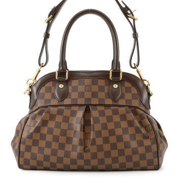 Louis Vuitton Damier Ebene Trevi Pm Handbag N51997 Louis Vuitton 2-Way
