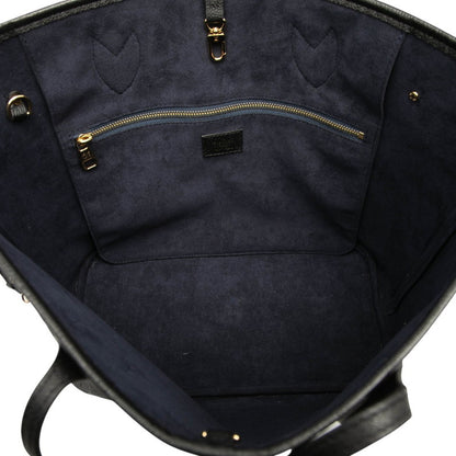 Louis Vuitton Monogram Empreinte Neverfull Mm Tote Bag/Shoulder Bag M45685 Noir Black Leather