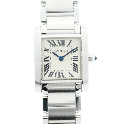 Cartier Tank Franaise Sm W51008Q3 Ivory Dial