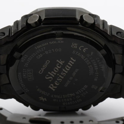 Casio G-Shock Full Metal 2100 Series Watch Gm-B2100Bd-1Ajf Black Stainless Steel
