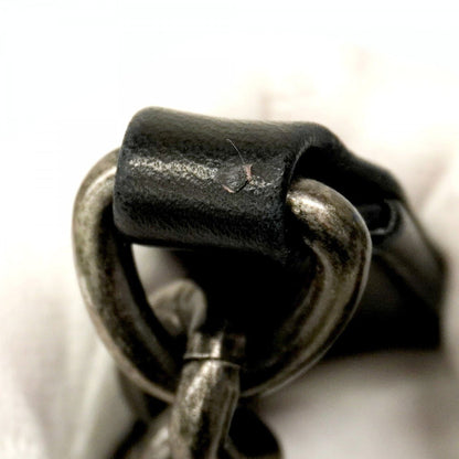 Chanel Shoulder Bag Boy Chain Leather Black