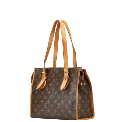 Louis Vuitton Monogram Popincourt Handbag M40007 Brown Leather