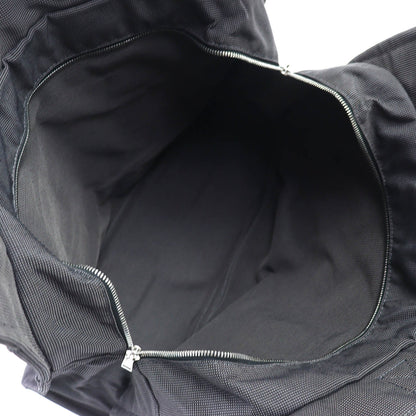 Hermes Air Line Gm Serie Button Canvas Large Tote Bag/Boston Bag Gray Made In France