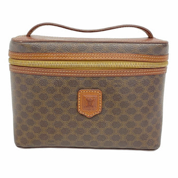 Celine Vanity Bag Macadam Brown