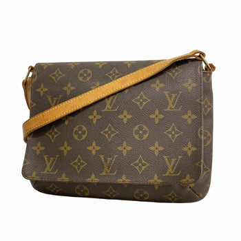 Louis Vuitton Monogram Musette Tango Short Strap Shoulder Bag M51257 Brown