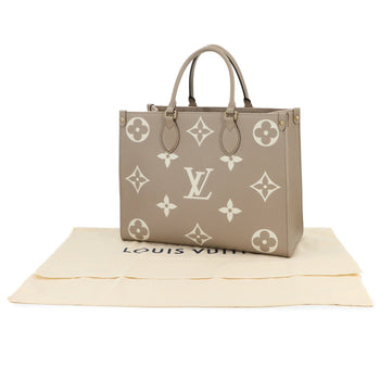 Louis Vuitton Two-Tone Monogram Empreinte On-The-Go Mm 2-Way Tote/Shoulder Bag