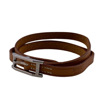 Hermes B-Api Double Tour 2000 Bangle Bracelet