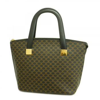 Celine Macadam Handbag In Black