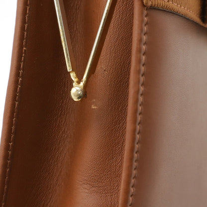 Salvatore Ferragamo Vara Chain Shoulder Bag Pochette Brown